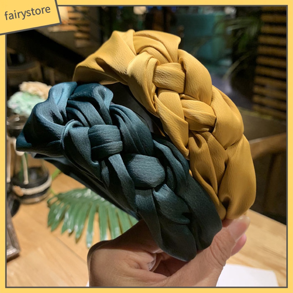 Băng Đô Cài Tóc Hoạ Tiết Thắt Nút Cho Nữ