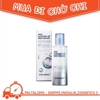 Sữa Dưỡng Trắng Da💖FREESHIP💖Sữa Dưỡng Trắng Da  Sur.Medic Super Glutathione 100 Bright Emulsion HALINDG2