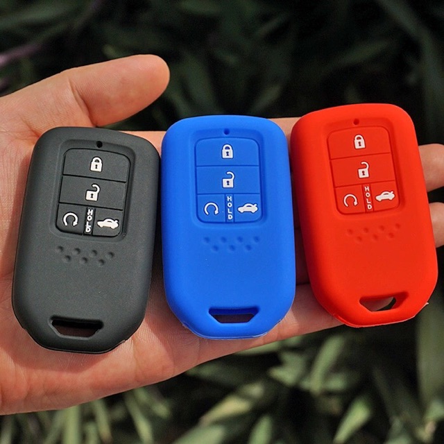 Bao silicon bọc bảo vệ khoá Thông Minh HONDA CRV CIVIC Accord City 4 nút
