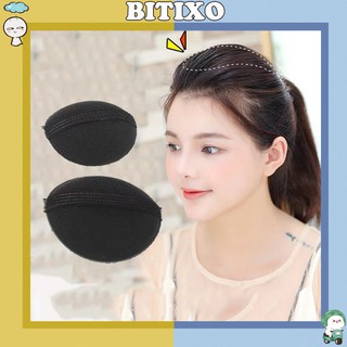 Combo 2 Kẹp phồng chân tóc tròn Bitixo cặp phồng mái mềm nhẹ KT24