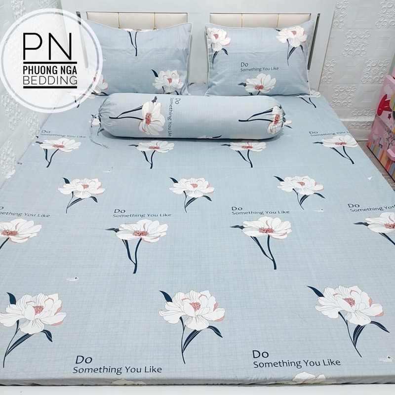 Bộ Ga+Áo Gối 100% Cotton Thắng Lợi(4 món) đủ kích thước(Ib chọn mẫu)