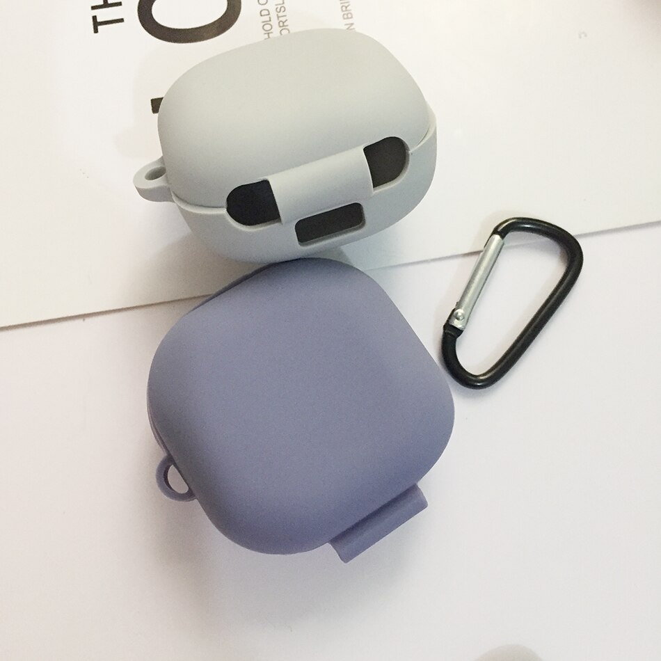 Vỏ Bảo Vệ Hộp Sạc Tai Nghe samsung galaxy buds 2 / buds live / buds fe / buds pro Bằng Silicon Chống Rơi