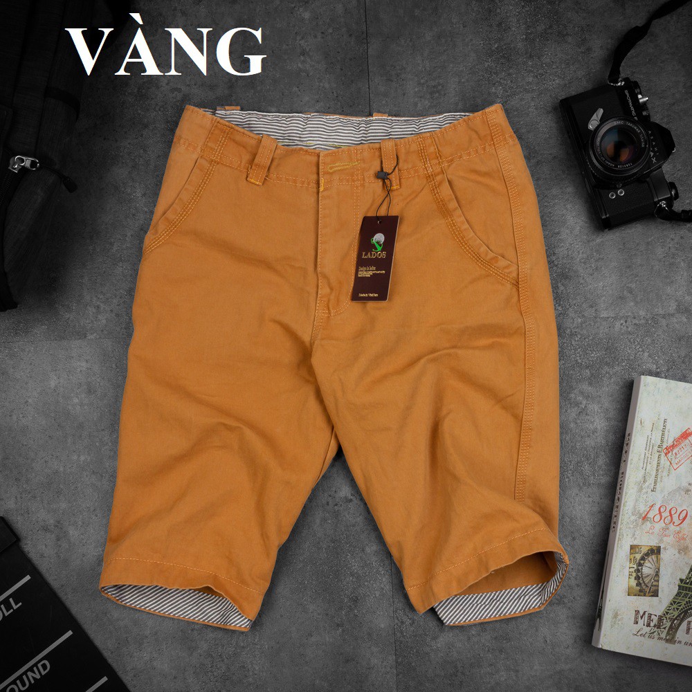 [Mã MALADOS12 hoàn 20% tối đa 35k xu đơn 99k] Quần short kaki nam LADOS | BigBuy360 - bigbuy360.vn