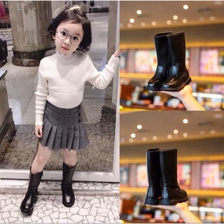 Giày bốt cổ cao 💫 phong cách hàn quốc dành cho bé gái