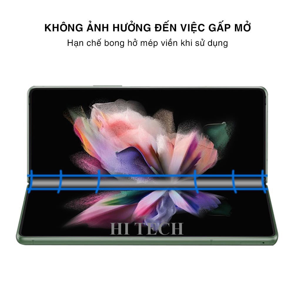 Dán màn hình Samsung Galaxy Z Fold 4 full màn dẻo trong suốt PPF tự phục hồi vết xước - Dán dẻo Samsung Galaxy Z Fold 4