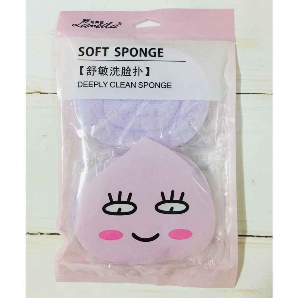 BÔNG RỬA MẶT SOFT SPONGE HÀN QUỐC