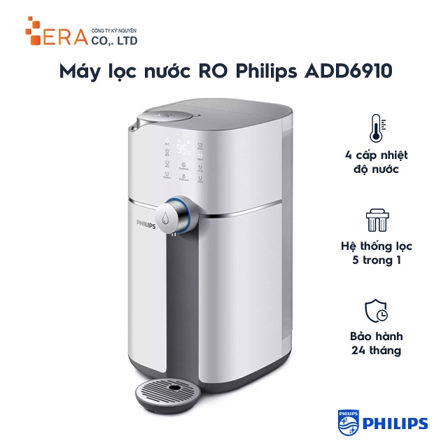 Máy lọc nước RO để bàn Philips ADD6910 (Hàng chính hãng)