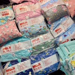 Gối muji thơm cho bé