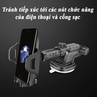 Kệ treo điện thoại trên xe ô tô để bàn. Phụ Tùng Ô Tô [ Ke Treo Dien Thoai]