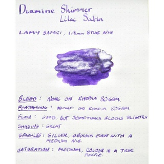 Mực nhũ - Diamine shimmer 50ml