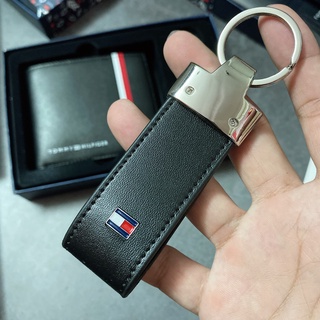 Set ví nam logo sọc + key - S207