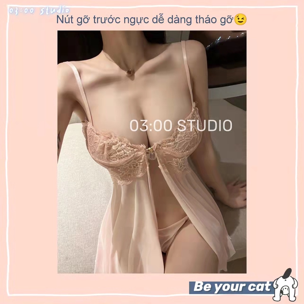 （Giao hàng bảo mật）🎁Đồ ngủ sexy🎁đầm ngủ 2 dây ren quyến rũ gợi cảm, đồ ngủ cao cấp, chất vải mềm mịn siêu tôn dáng---010 | BigBuy360 - bigbuy360.vn