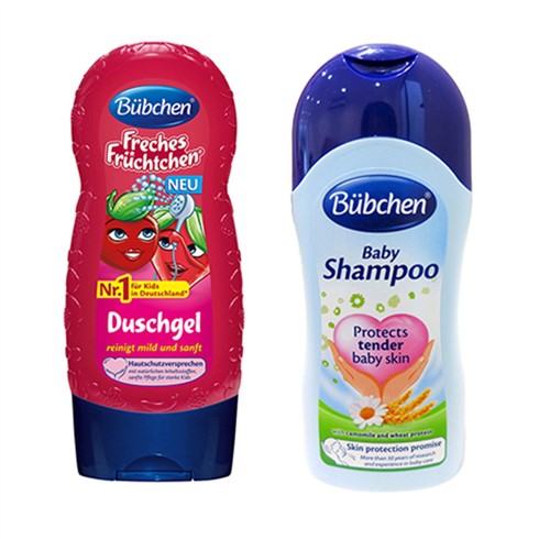 Sữa tắm gội trẻ e Bubchen - Đức
