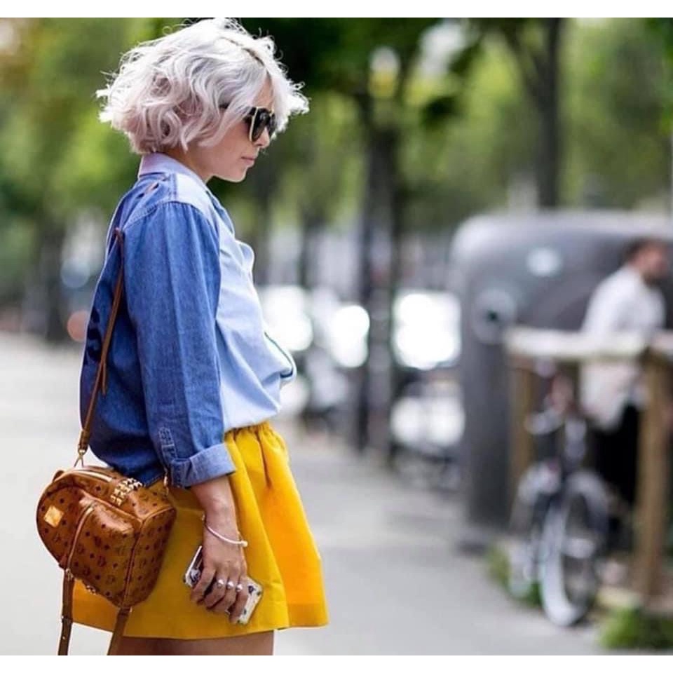 Balo MC.M kèm móc fullbox size 18cm