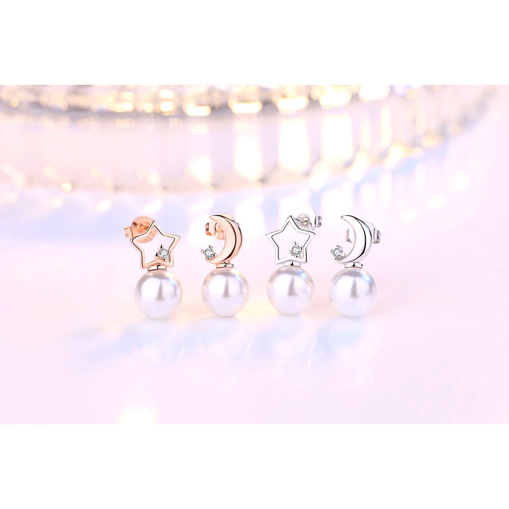 Bông tai bạc 925 nhiều kiểu dáng tự chọn thời trang Hàn Quốc cho nữ