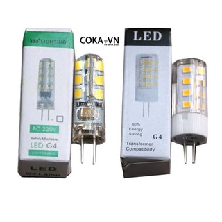 Bóng đèn led chân ghim G4 đèn led trang trí-tiết kiệm điện-độ bền cao