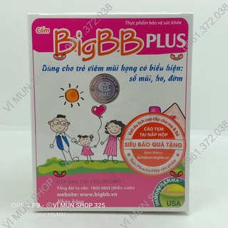 Bigbb plus - chính hãng | mũi họng khỏe - trẻ lớn nhanh