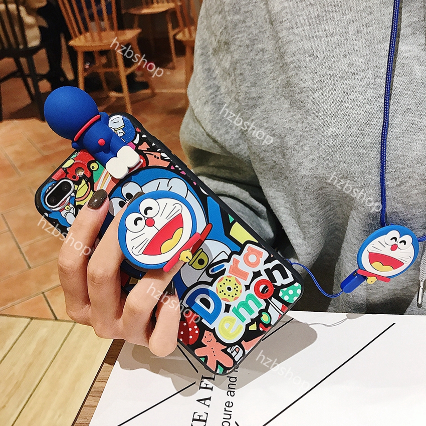 Ốp Lưng Hình Doraemon Đáng Yêu Cho Xiaomi Redmi4A Redmi4X Redmi5 Redmi5A Redmi6 Redmi6A Redmi6Pro