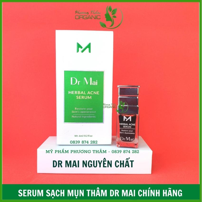 Dr Mai, Serum sạch mụn Dr Mai 6ml, lựa chọn hoàn hảo cho làn da mụn