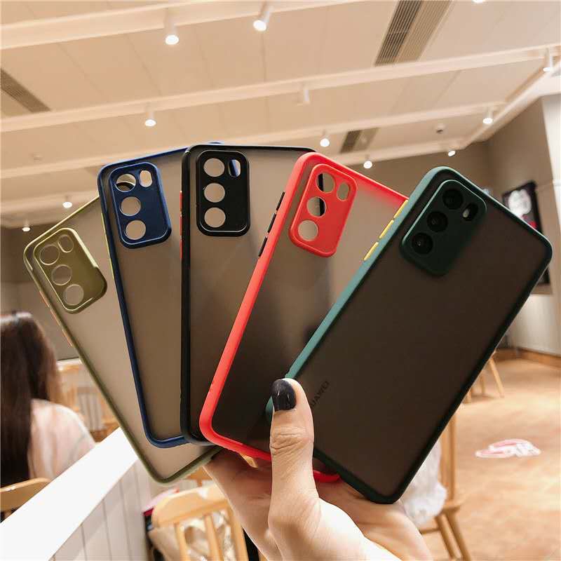 Ốp điện thoại nhám chống sốc cho Huawei P40 P30 P20 Pro Lite Plus Pro+ 5G