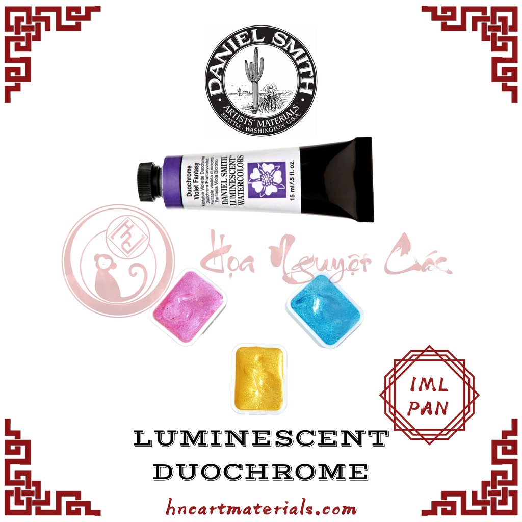 [Daniel Smith] Pocket màu tự chọn 1ml Luminescent Duochrome