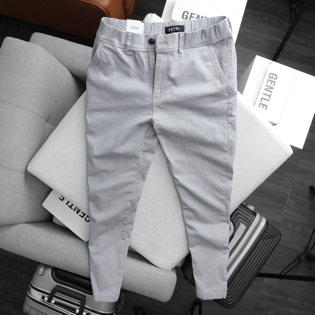 Quần Kaki Nam Lưng Thun Ống Xuông Phong Cách Trẻ Trung Cá Tính, Nhiều màu Quần dài nam Đường May Tỉ Mỉ Tinh Tế KK20