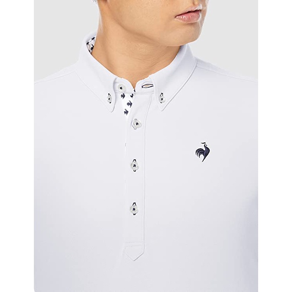 Áo Polo Dài Tay Le coq Golf Nam - QGMTJB01-WH00