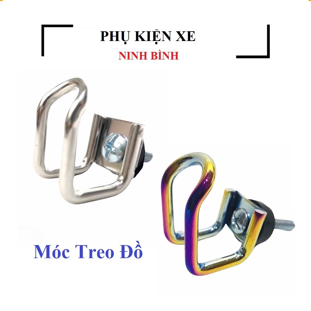 Móc Treo Đồ Xe Máy 7 Màu Chữ U TiTan Cực Đẹp Gắn Trên Mọi Loại Xe Máy, Xe Điện