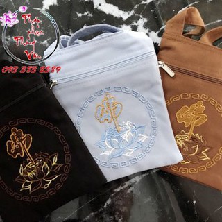 Túi phật tử, túi vải đeo chéo, túi đi chùa