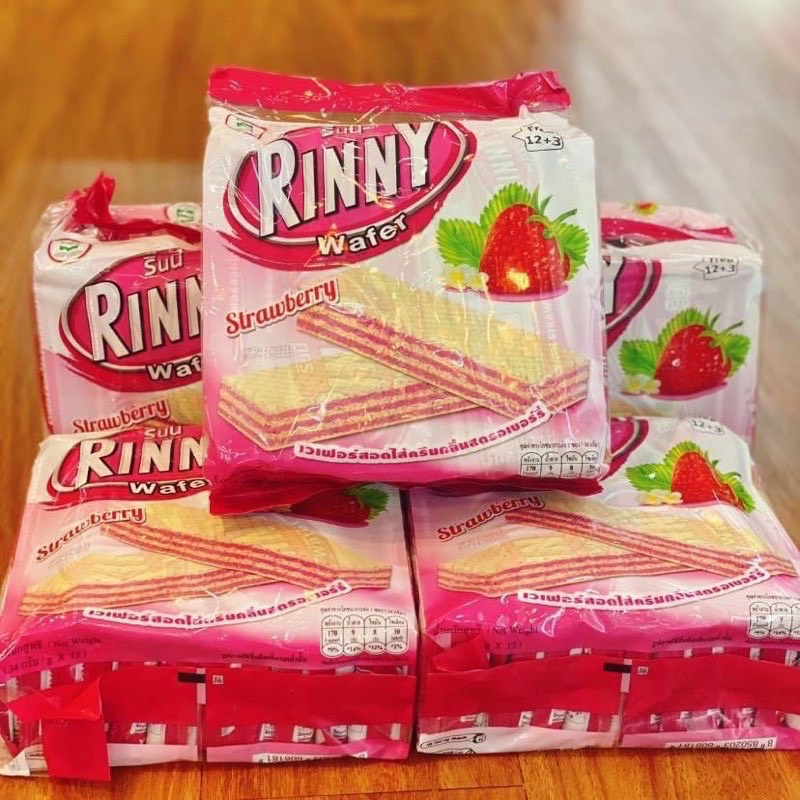 Bánh Xốp Rinny Wafer Thái Lan đủ 6 vị