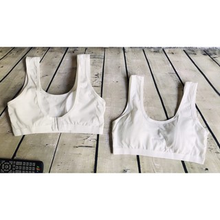 Combo 05 áo lá học sinh có mút hàng việt nam  cài móc sau lưng hàng cao cấp.