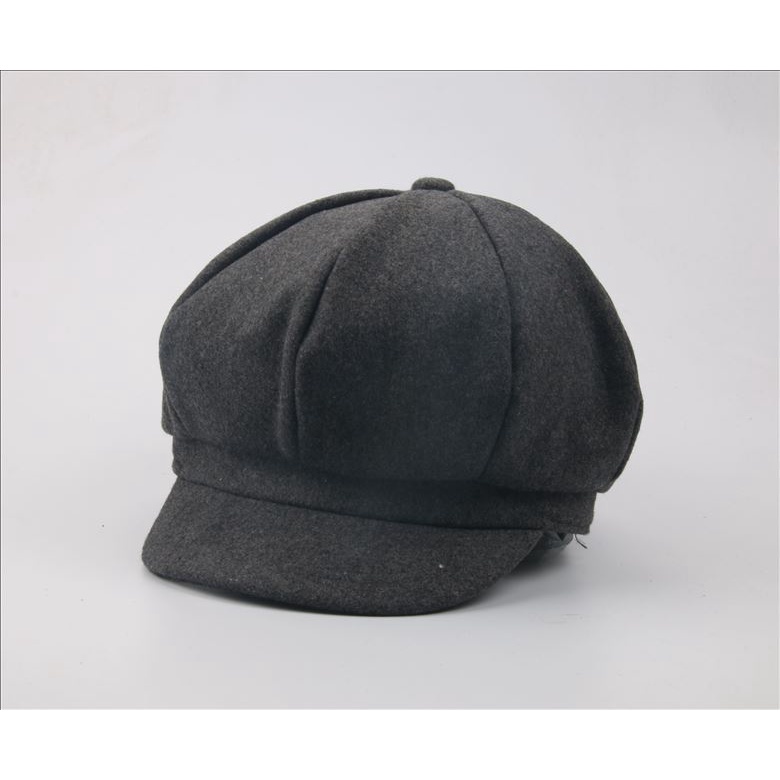 Nón,mũ nồi beret lưỡi trai da lộn retro phong cách Hàn Quốc  mềm mại thời trang cho bé trai gái