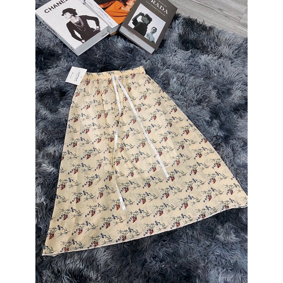 Chân Váy Vintage Nữ  Váy Voan Nữ Dáng Dài midi 2 Lớp Siêu Xinh freesize 52~62kg hàng xuất dư cao cấp mặc đi chơi dạo phố