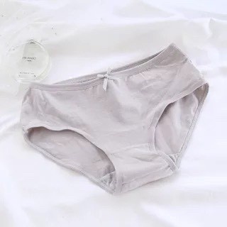 Quần Lót Nữ - Quần Lót Nữ Cotton tông xám 100% kháng khuẩn thoáng mát gợi cảm DAN STORE MÃ XAM5