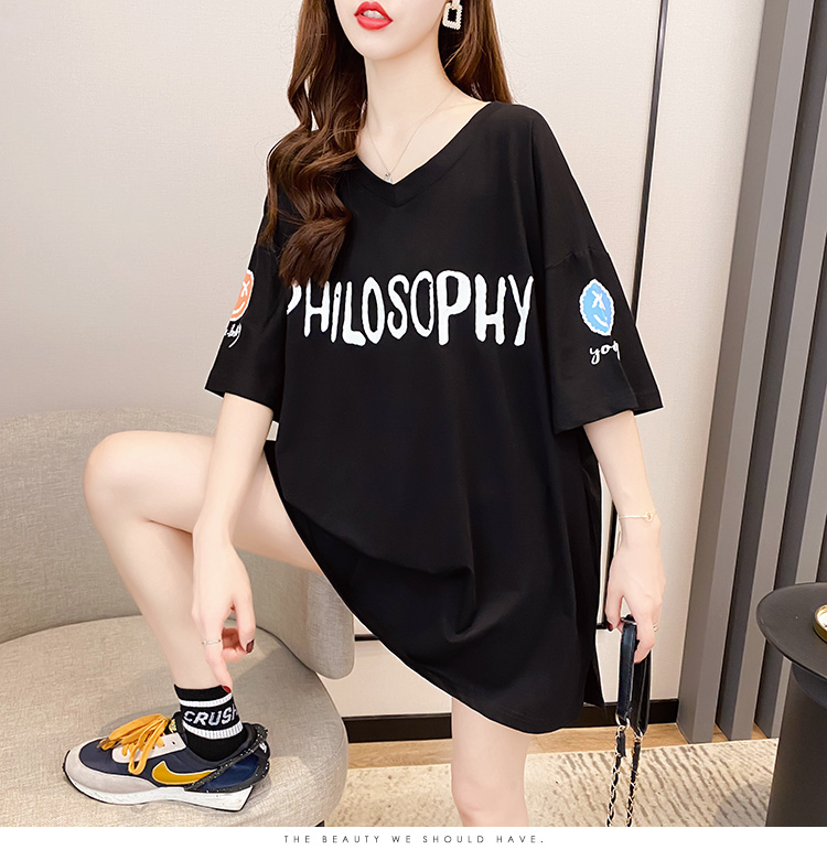 Áo Thun Dáng Rộng Tay Ngắn In Họa Tiết Dễ Thương Thời Trang Cho Nữ 2021 | BigBuy360 - bigbuy360.vn