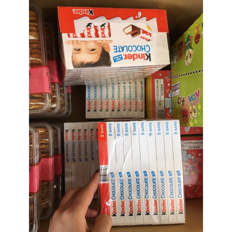 Socola Sữa Kinder Thanh 8thanh_100g 2024
