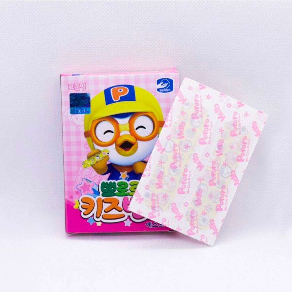 Băng Keo Cá Nhân Kids Band Young Chemical Vina 72 Mm X 18 Mm  in hình ngộ nghĩnh cho bé