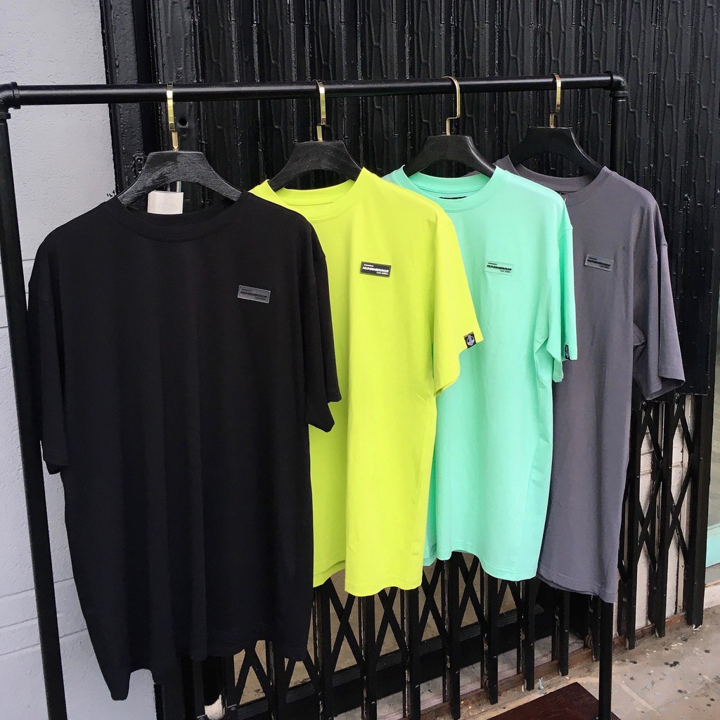 Áo thun VENDER Basic - Human Error, dáng rộng, vai trễ, in lụa logo. ( V23)