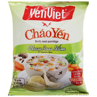 CHÁO YẾN DINH DƯỠNG YẾN VIỆT VỊ THỊT BẰM - GÓI 50G - 484