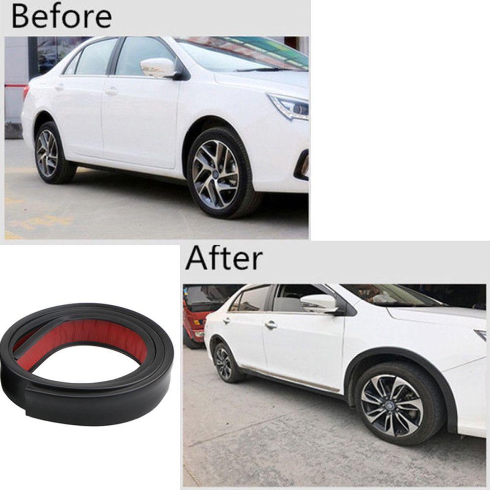 Dải dán vành chắn bùn bánh xe hơi MMULCK cao su chống thấm nước chống trầy xước dài 1m tiện lợi