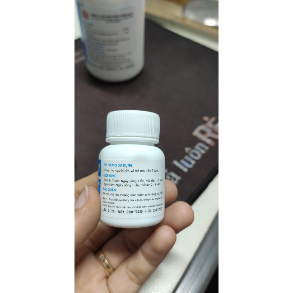 Vitamin B1 100 viên - Đại Uy | Thế Giới Skin Care