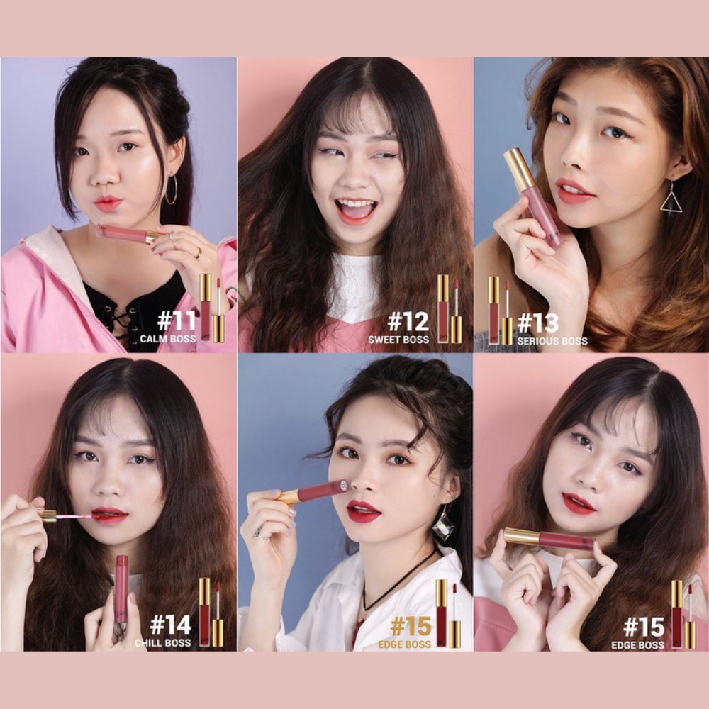 Son kem Bbia Last Velvet Lip Tint Version 3 Boss Series 5ml