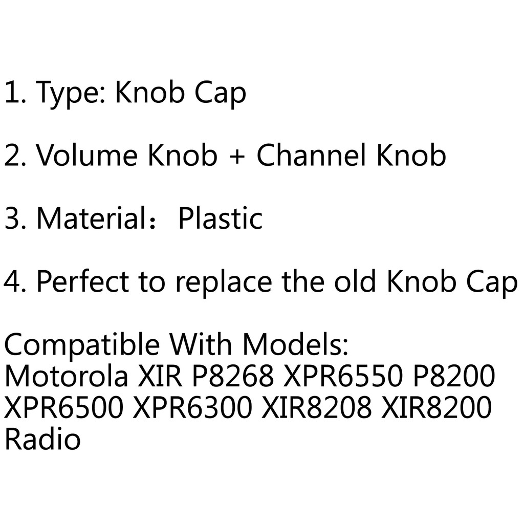 Nắp Đậy Nút Điều Chỉnh Âm Lượng Radio Hai Chiều Cho Motorola Xir P8268 Xpr6550 | BigBuy360 - bigbuy360.vn