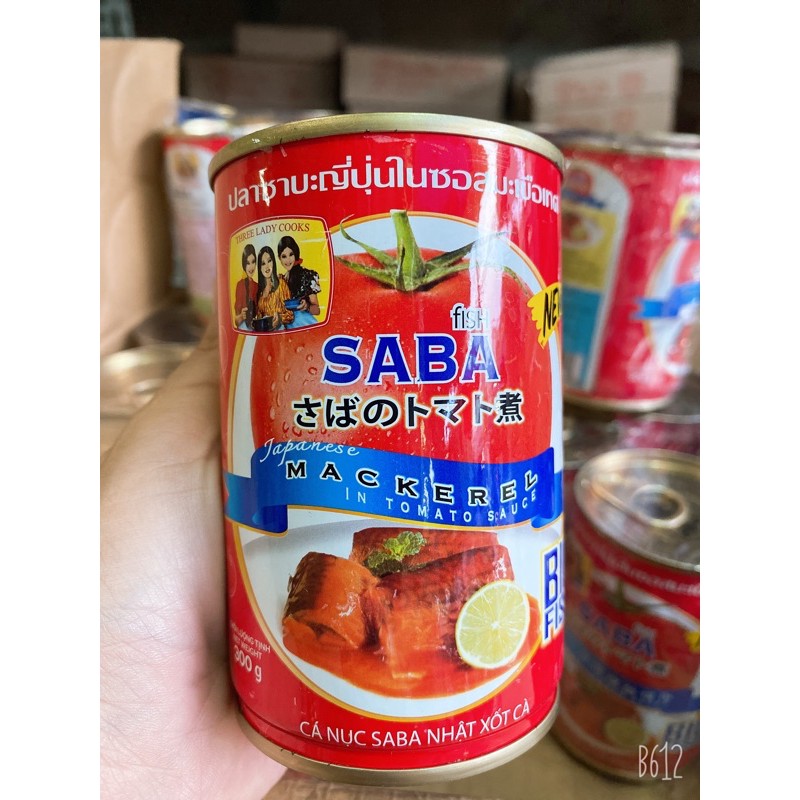 🌻 Sét 3 hộp Cá Saba Nhật xốt cà 3 cô gái hộp lớn (300 gram)