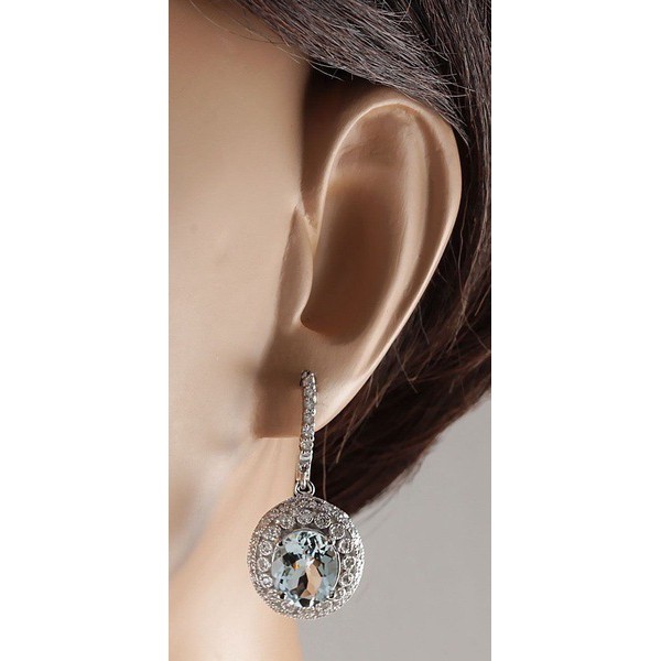 Bông tai đính đá thời trang cho nữ