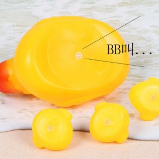 Đồ chơi đàn vịt thả nước, phát tiếng kêu