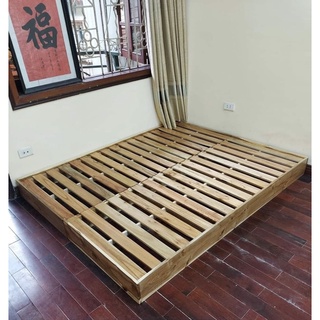 Giường pallet giá rẻ cao 20cm