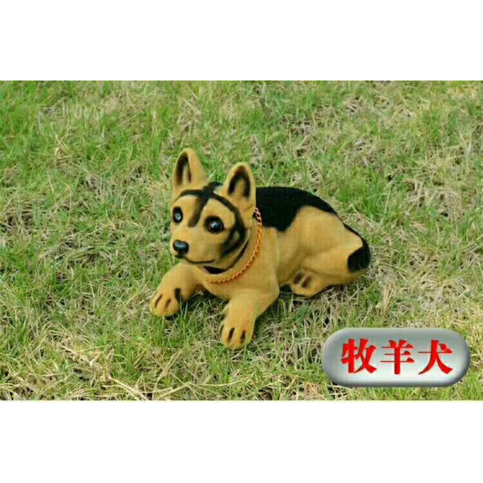 Chó Lắc Lư, Chó Gật Gù Trang Trí Taplo Ô Tô Cực Ngộ Nghĩnh