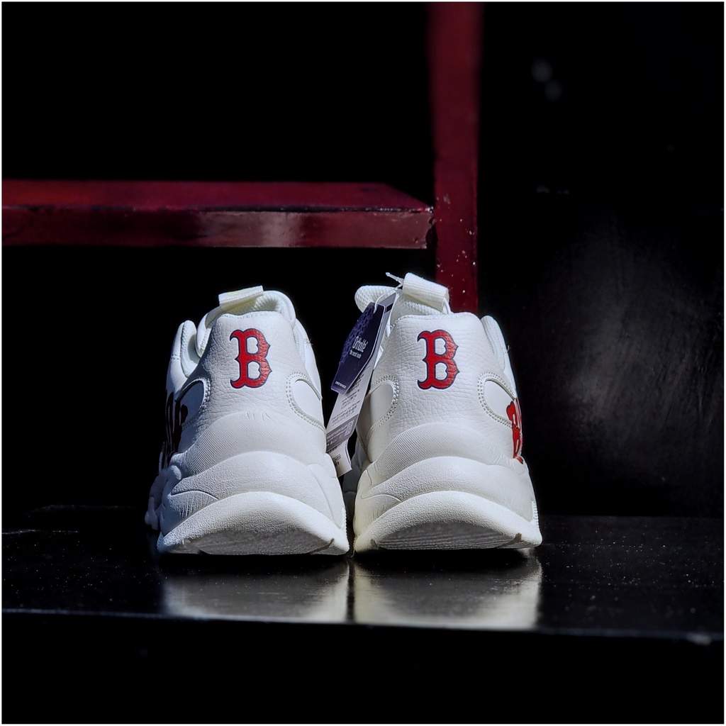 [Bản logo in 3D] Giày sneaker 𝗠𝗟𝗕 Tăng chiều cao 5cm - Logo Boston Đỏ