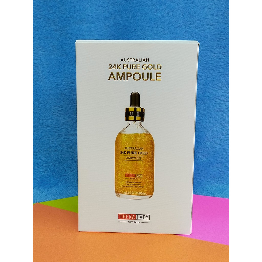 Serum vang 24k Úc Australian 24k Pure Gold Ampoule 100ml